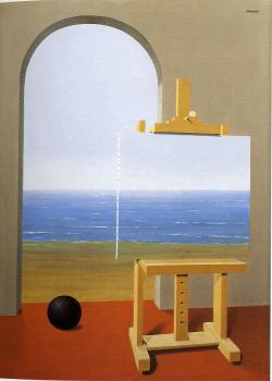 Rene Magritte : The human condition II